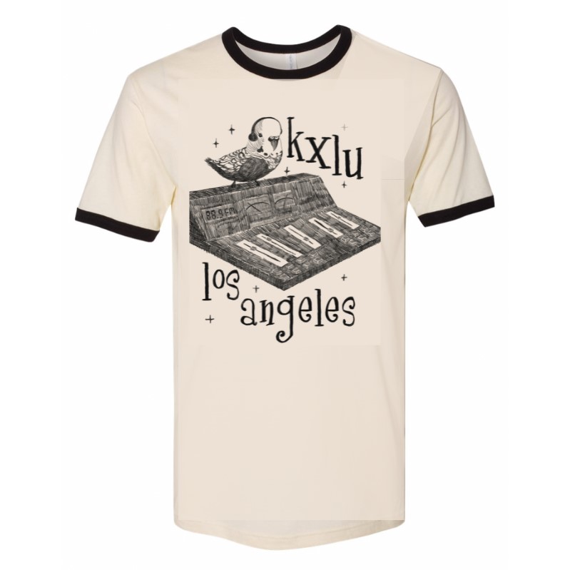 $50 Donation BEWITCHED BIRD Ringer T-Shirt