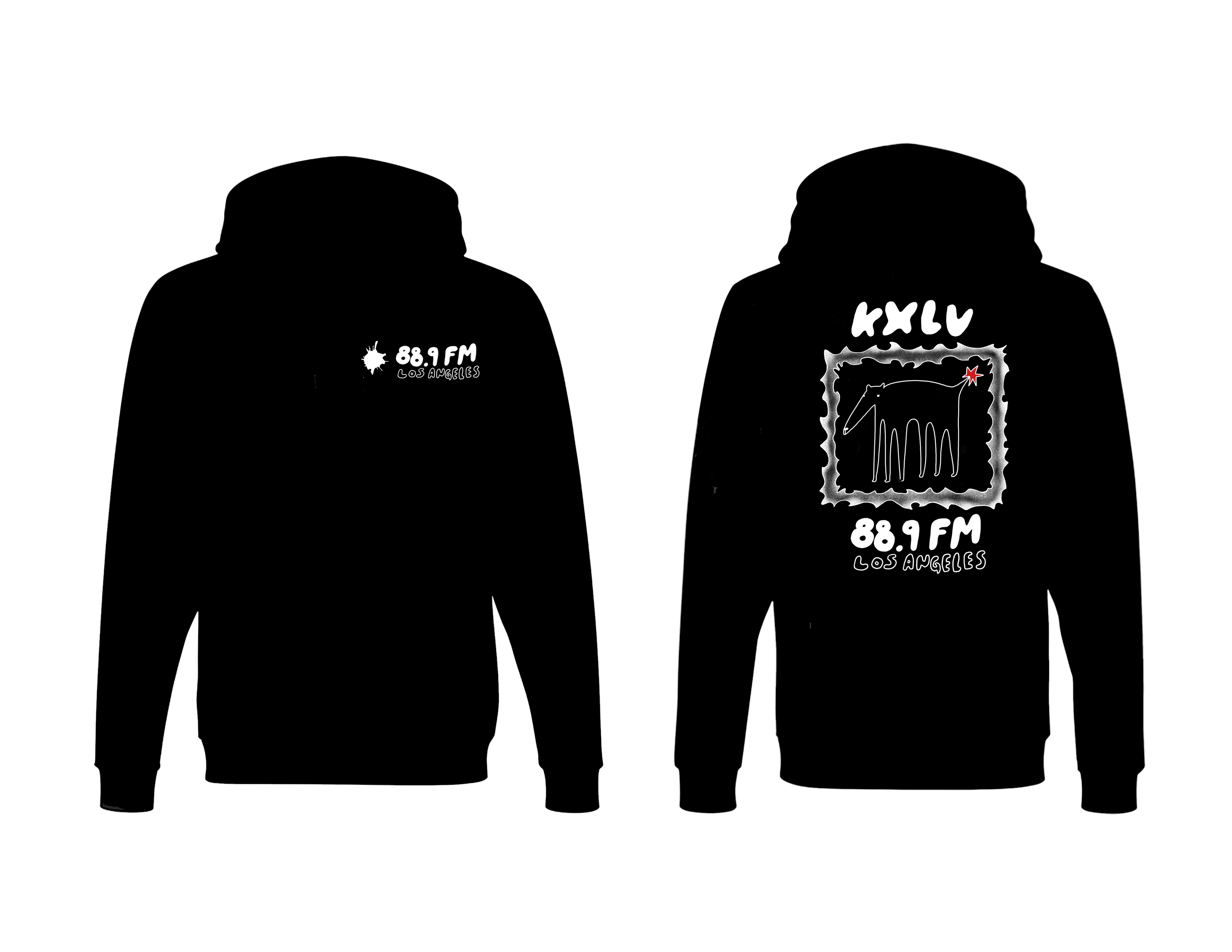 $85 Donation PAUL THE DOG Pullover Hoodie