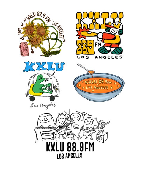 $10 Donation - KXLU STICKER PACK