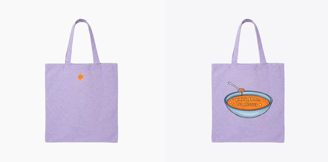 $45 Donation Alphabet Soup Tote Bag