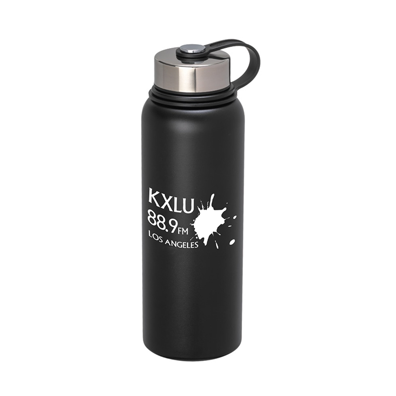 $45 Donation - KXLU Signature Logo Helix Insulated Water Bottle (40 oz.)